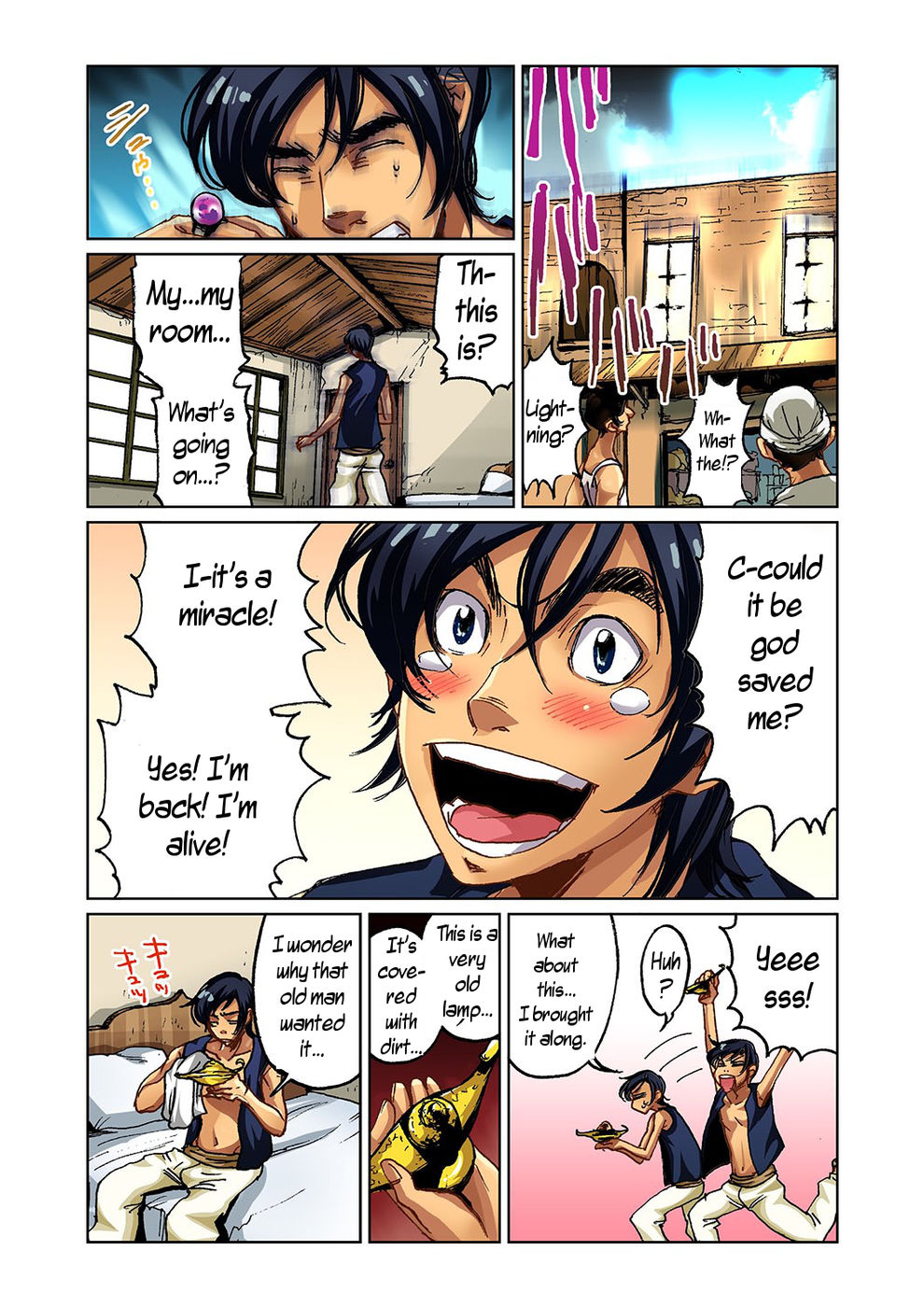 Hentai Manga Comic-Adult Fairy Tail-Aladdin And The Magic Lamp-Read-6
